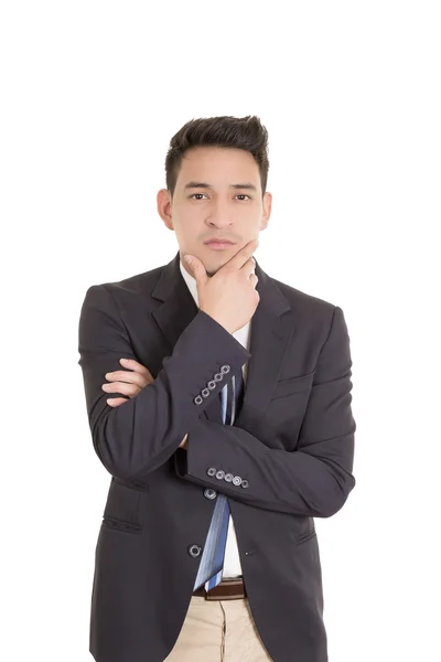 Successful young hispanic business man — Stock Photo, Image