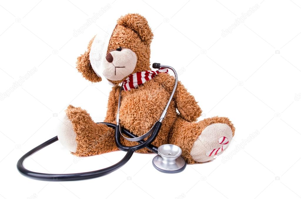 Teddy Bear with Bandage / Teddy Bear