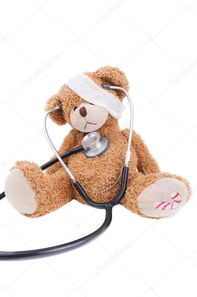 Teddy Bear with Bandage / doctor