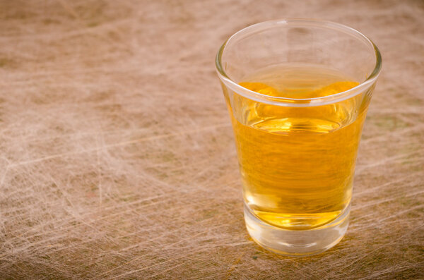 Шот виски с копирайтом
