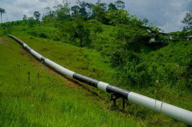 Trans-andean petrol boru hattı, Ekvator, Asya'daki Amazon link.