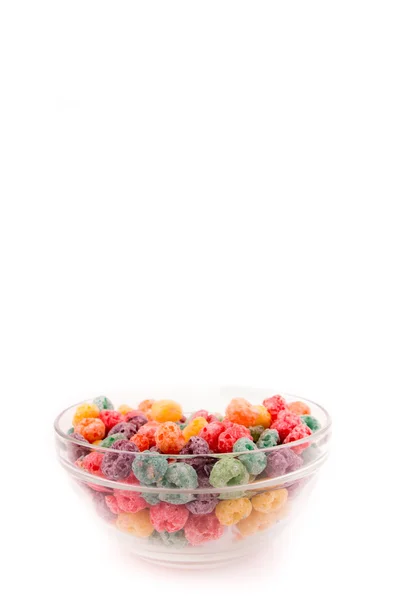 Deliciosos y nutritivos bucles de cereales de frutas —  Fotos de Stock