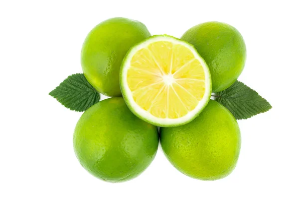 Lemons on a white background — Stock Photo, Image