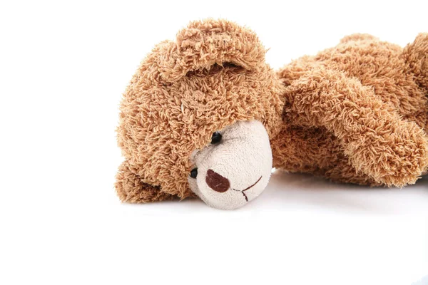 Sad teddy bear — Stock Photo, Image