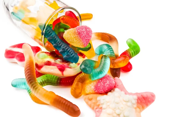 Желе цукерки суміш — стокове фото