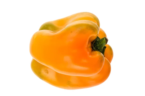 Paprika's op een witte achtergrond — Stockfoto