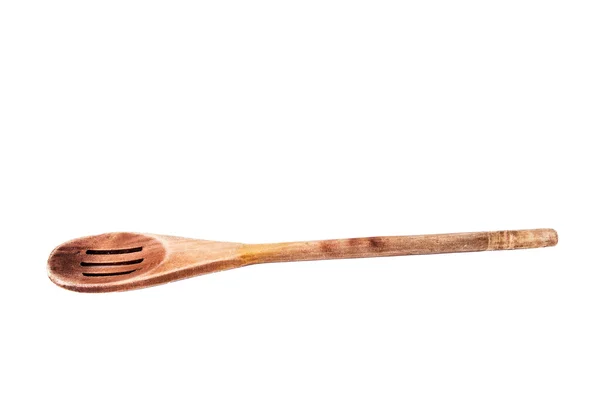 Drewniana łyżka gotowania — Zdjęcie stockowe