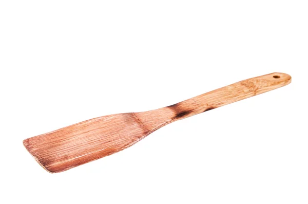 Utensilio de cocina de madera para revolver de freír — Foto de Stock