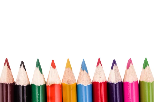 Juego de lápices de color — Foto de Stock