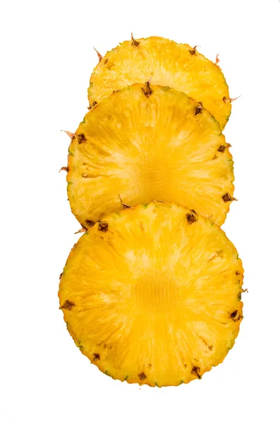 Ananas isoliert auf einer weißen — Stockfoto