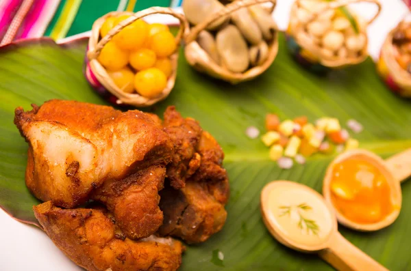 Fried pork — Stock Photo, Image