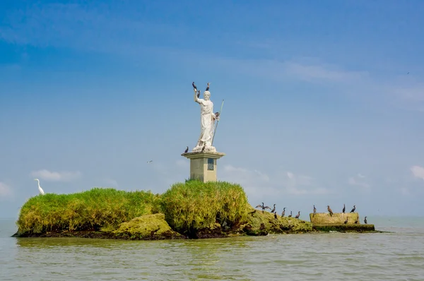 Livingston statua Gwatemali — Zdjęcie stockowe