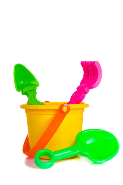 Toy beach bucket — Stock Photo, Image