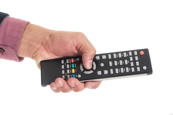 Hand tv remote — Stock Photo, Image