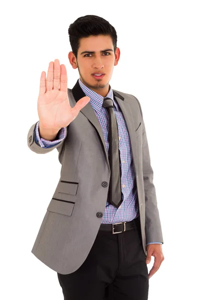 Hombre en traje de moda — Foto de Stock