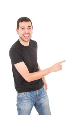 yakışıklı olan tarafına işaret