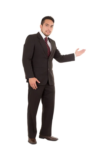 Elegant ung man i kostym — Stockfoto