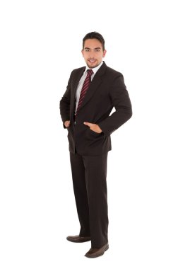 Genç çift poz Toddler