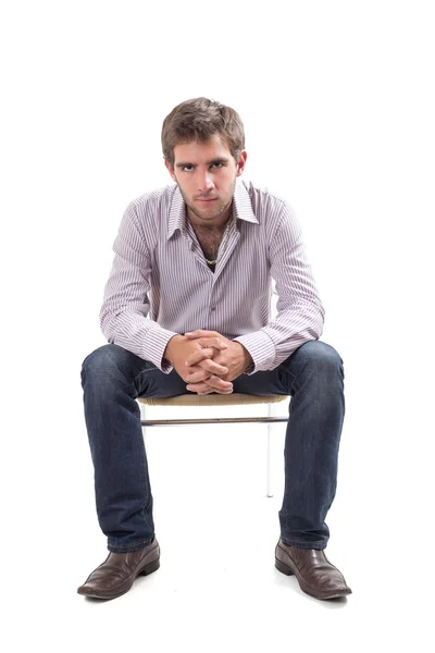 Handsome young man dressed casually — Stock Photo, Image