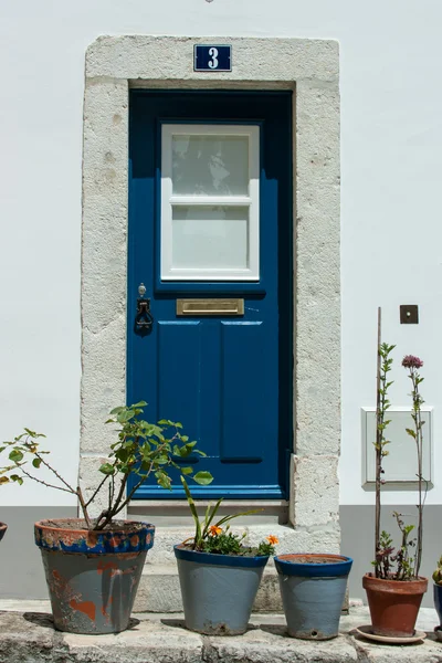 Blue door — Stock Photo, Image