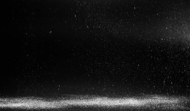 Noellerin soyut ve ışıltılı arka planlı bokeh ışığı .