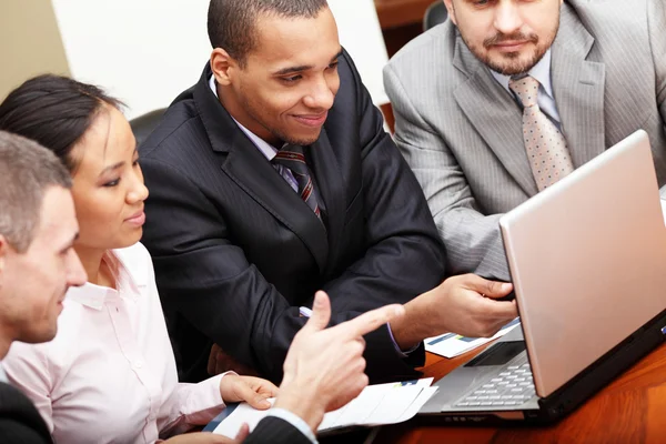 Multi ethnic business team Stock Photo