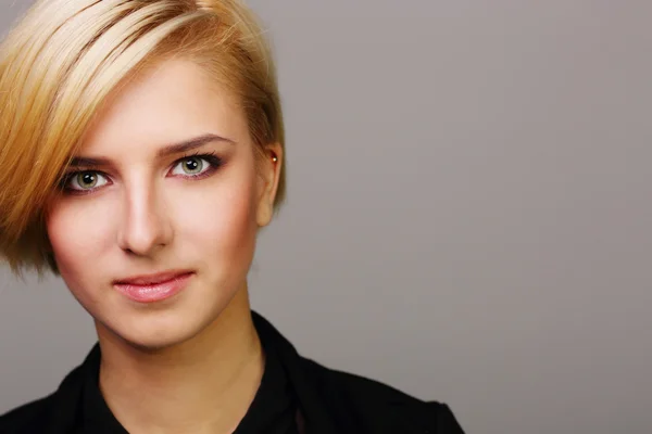 Closeup portrait of woman — Stock Photo, Image