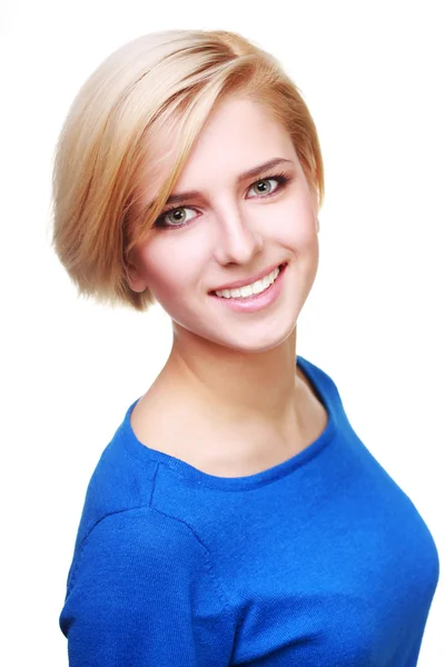 Closeup portrait of woman — Stock Photo, Image