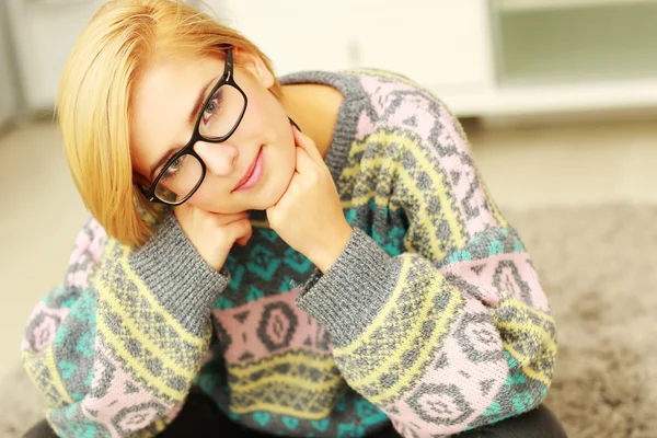 Mujer en gafas —  Fotos de Stock