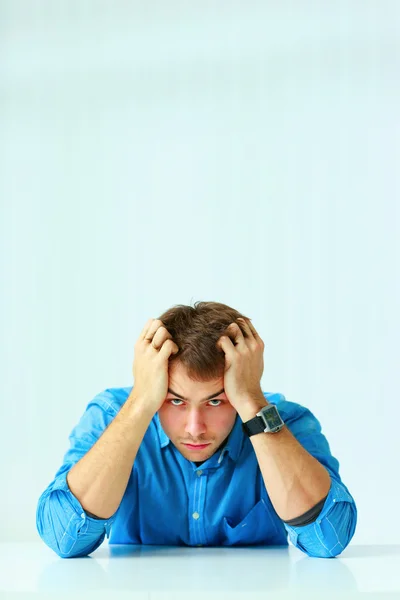 Depressed businessman — Stock Photo, Image