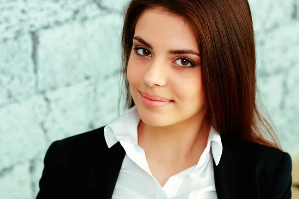 Young beautiful businesswoman — Stock Photo, Image