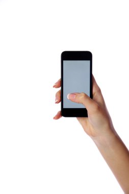 Stüdyoda genç bir kadın