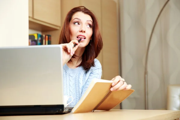 Portrait of a middle-aged woman — Stock Photo, Image