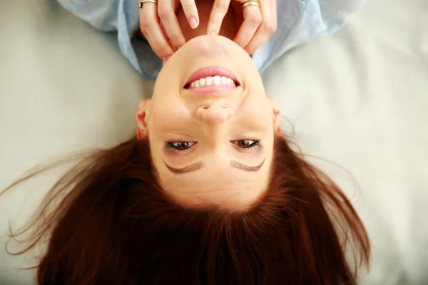 Retrato de uma mulher de meia-idade — Fotografia de Stock