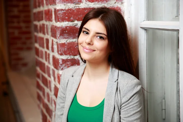 Young woman in studio