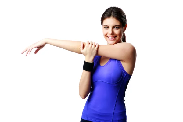 Young woman in studio — Stock Photo, Image