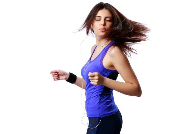 Mujer joven en el estudio — Foto de Stock