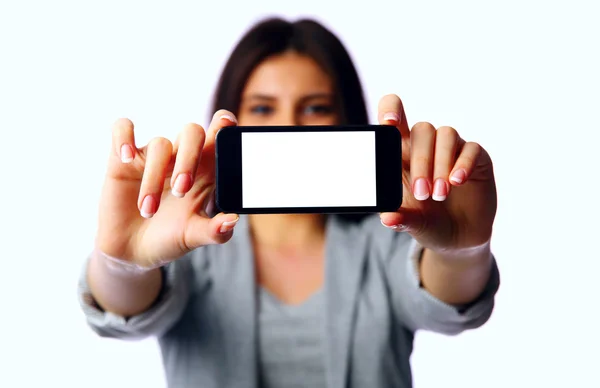 Young woman in studio — Stock Photo, Image