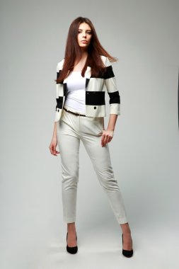 Genç güzel kadın.