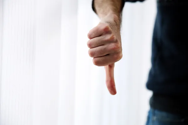 Portrait of male hand — Stock Photo, Image