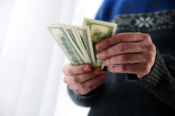 Portrait of male hand — Stock Photo, Image