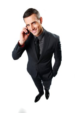 yakışıklı işadamı