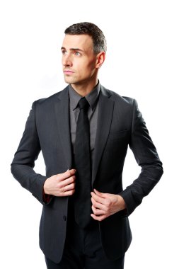 yakışıklı işadamı