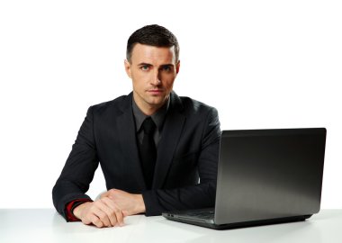 yakışıklı işadamı