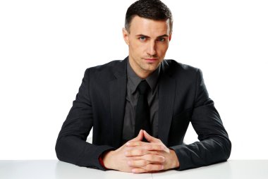 yakışıklı işadamı