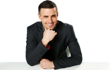 yakışıklı işadamı