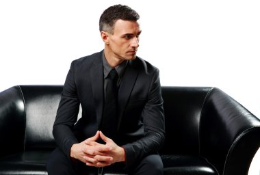 yakışıklı işadamı