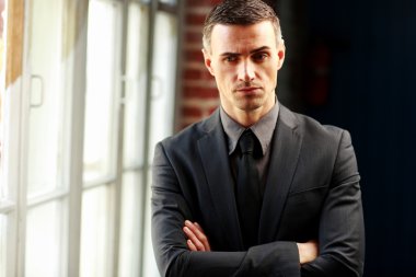 yakışıklı işadamı