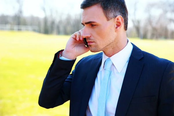 Handsome businessman — Stock Photo, Image