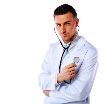 yakışıklı erkek doktor